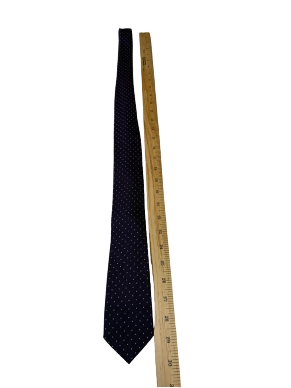 J Crew Wool Tie Purple Polka Dot Handmade USA Classic Ivy Preppy Mens